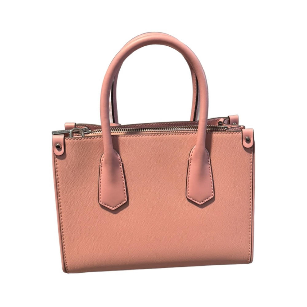 Michael Kors Primrose Pink Small Leather Satchel NWOT - Picture 4 of 8